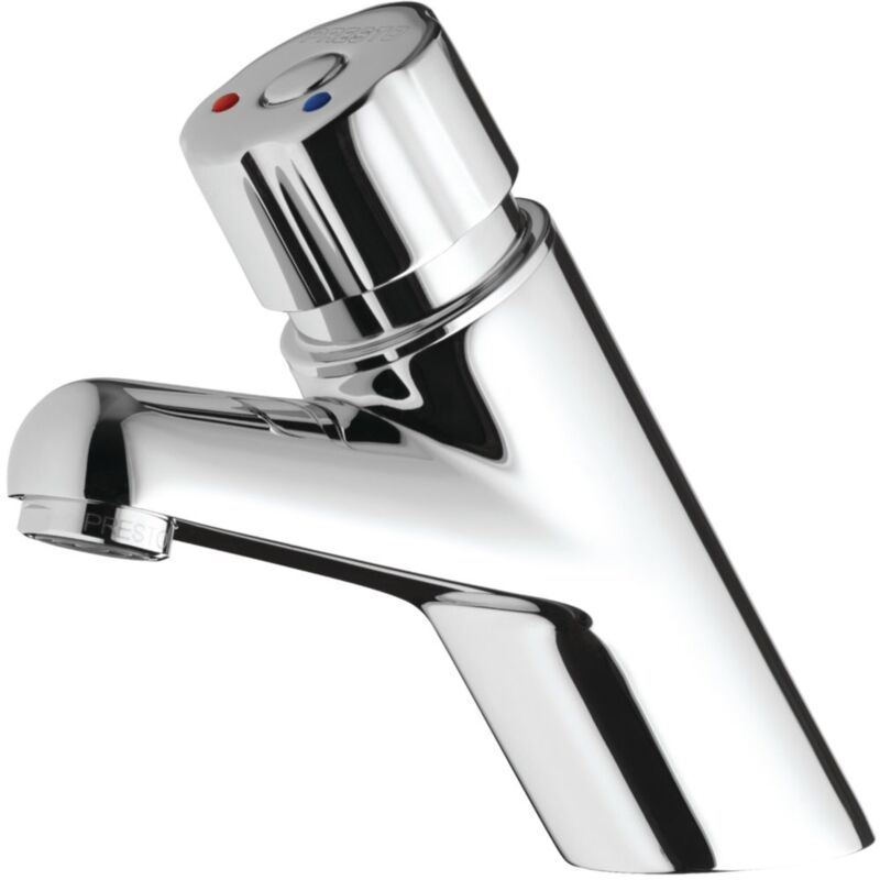 Presto - Mitigeur de lavabo 4000S bc chrome avec 2 robinets d'arret ref. 28610