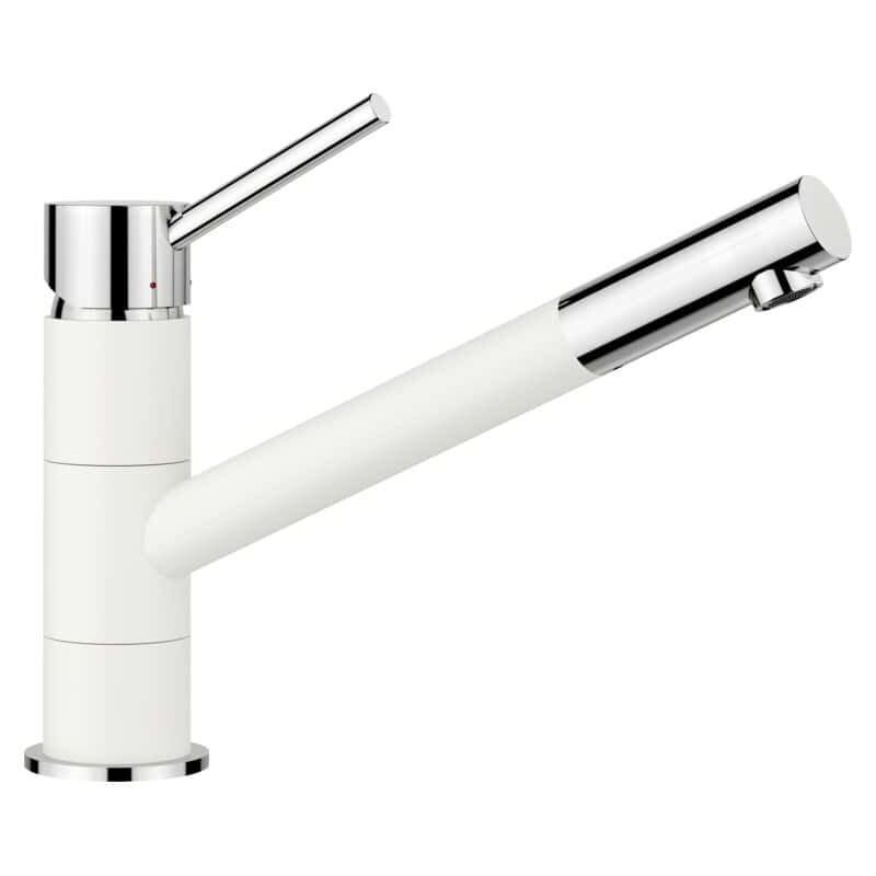 Blanco - Kano - Robinetterie d'évier, blanc/chrome 525030