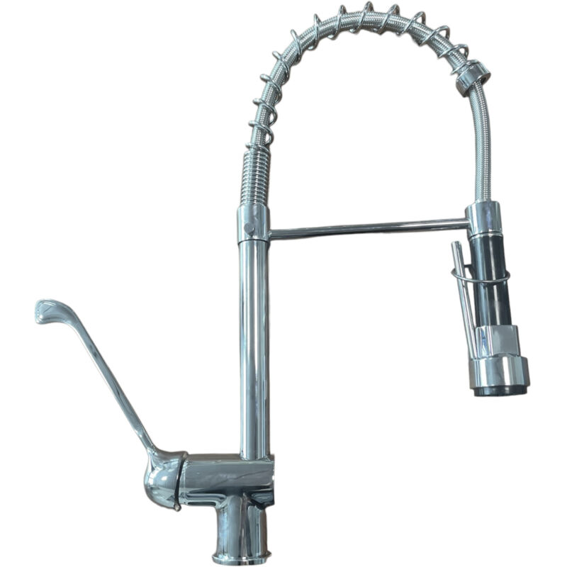 Bagnoclic - Mitigeur robinet de prélavage complet de manette clinique et douchette professionnel