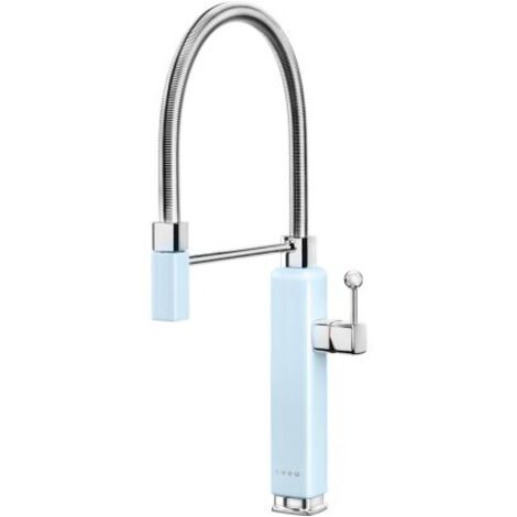 Mitigeur Smeg Rétro MDF50 - BLEU AZUR coloris BLEU AZUR