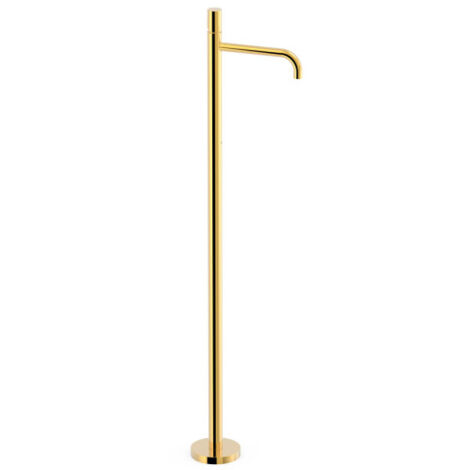 Mitigeur sur pied pour lavabo1 colonne verticale d’alimentation Or 24K - TRES 26285306OR