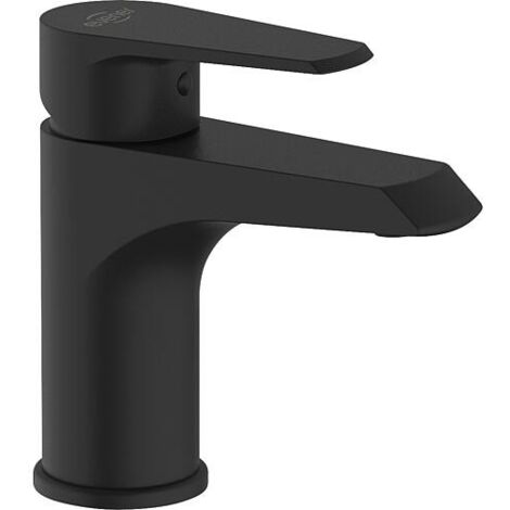Mitigeur Tabay mit avec bonde de lavabo noire