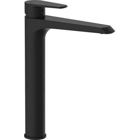 Mitigeur Tabay, modèle haut avec bonde de lavabo noire