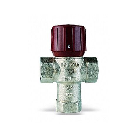 Mitigeur thermostatique 61C 32-50ºC AQUAMIX - WATTS Dimensions : 1