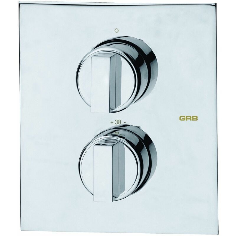 Grb Grober - Mitigeur thermostatique à encastrer avec coupure d'eau 1 à 3 voies kala Nombre de voies: 1 voie