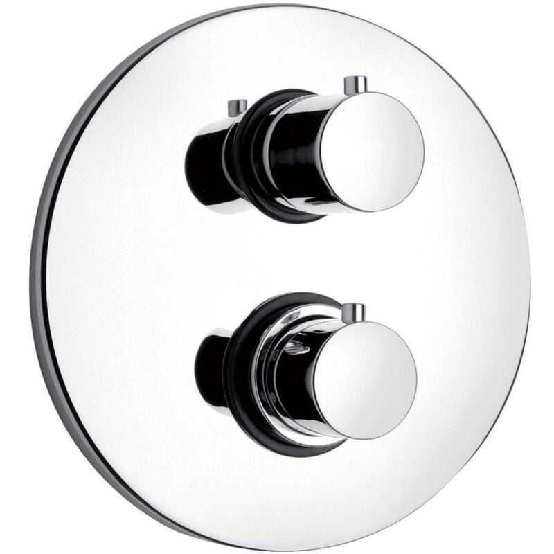 Mitigeur thermostatique a encastrer avec inverseur cox