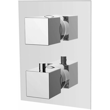 Mitigeur thermostatique à encastrer KALA ZEROº avec coupure d'eau 1 à 3 voies  Nombre de voies: 1 voie