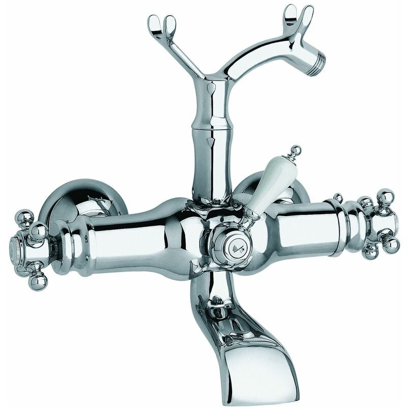 Mitigeur thermostatique bain douche 1866 Classique Set de douche: Avec
