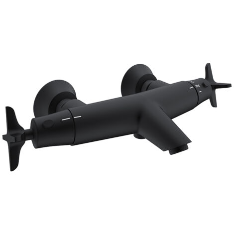 Mitigeur thermostatique bain-douche ADAGIO Noir Mat - 913901SNM