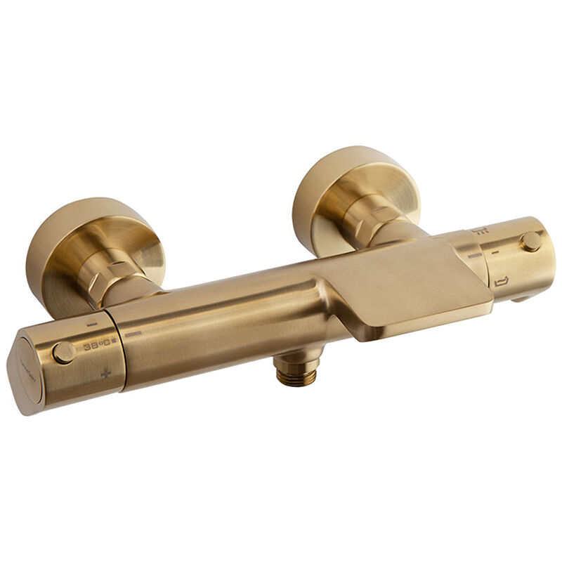 Mitigeur thermostatique bain-douche alexia Or Brossé - 363901SOC