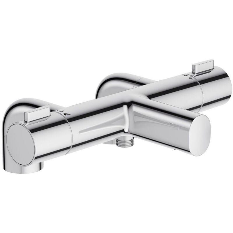 Jacob Delafon Mitigeur bain douche thermostatique sur gorge 2 trous Cüff chrome