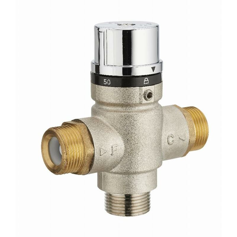 Noyon&thiebault - Mitigeur thermostatique de chauffe-eau mâle M3/4' (20x27) 7705-20C1