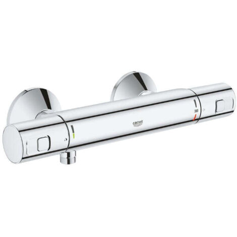 Grohe – Mitigeur thermostatique de douche mural – Finition chrome éclatant – Technologie TurboStat pour température constante – 34594000