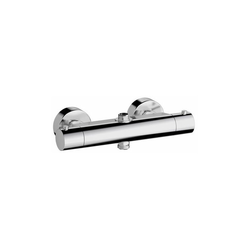 Sélection P-pro - Mitigeur thermostatique de douche double sortie 15/21 chromé nf