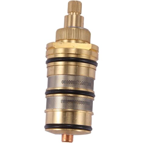Mitigeur thermostatique de douche en laiton avec cartouche de valve et poignée pour mitigeurs de douche
