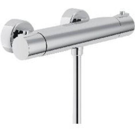 Mitigeur thermostatique de douche finition métal – Réglage précis de la température – SY97030CRC1165 – Alterna