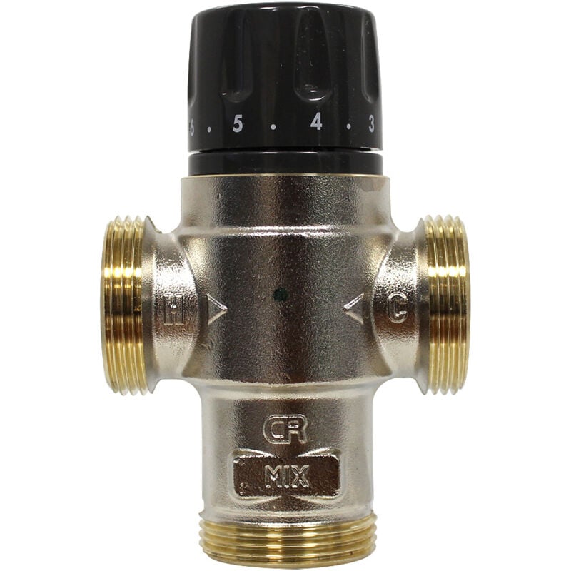 Mitigeur thermostatique domestique 521 en t avec clapet anti-retour intégrés - ø 1' (26/34) Thermador