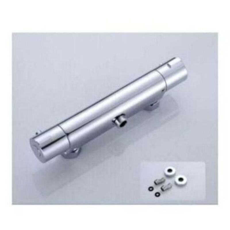 Mitigeur Thermostatique Mitigeur Thermo Statique Douche Robinet de Douche Mitigeur Thermostatique,Avec Serrure de SéCurité 38 ℃ Thermostatique Douche