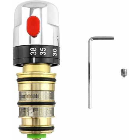 mitigeur thermostatique, mitigeur thermostatique de douche, cartouche mitigeur douche en laiton