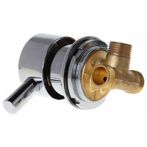 Mitigeur thermostatique pour douche – Robinet mélangeur eau chaude/froide G1/2″, modèle G2AB en laiton chromé