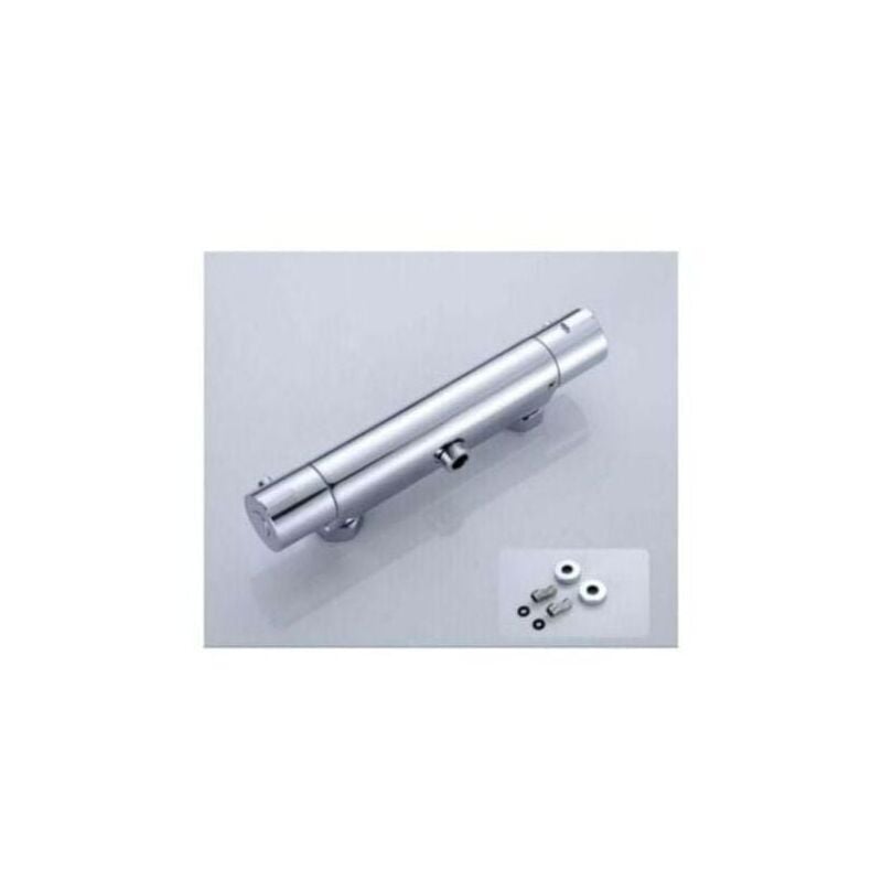 Mitigeur Thermostatique Mitigeur Thermo Statique Douche Robinet de Douche Mitigeur Thermostatique,Avec Serrure de SéCurité 38 ℃ Thermostatique Douche