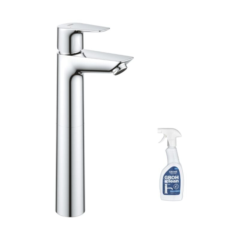 Mitigeur vasque GROHE Quickfix StartEdge avec bonde taille XL + nettoyant GrohClean