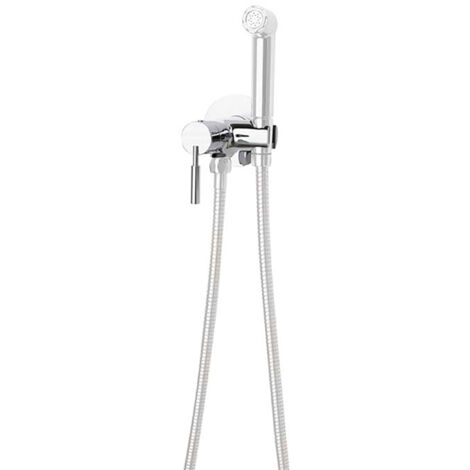 Mitigeur WC (sans douchette) en ABS à encastrer, chromé - 756801S