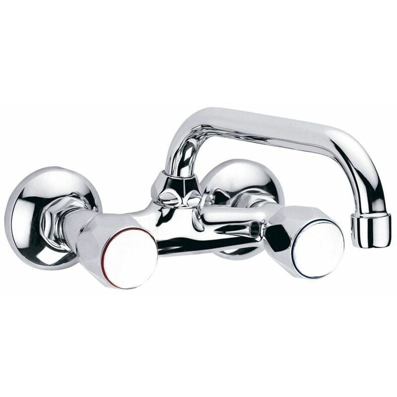 Clever - Mitigeurs de cuisine Bimando 110 w/c Long spout With2 Guayama