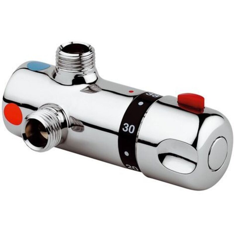 Idral - Mitigeur thermostatique sous chaudière avec kit d'installation