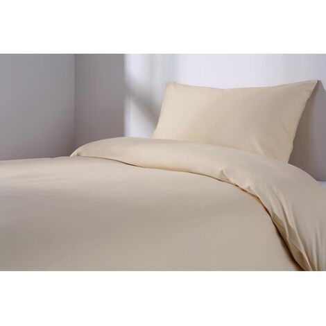 Mitre Essentials Spectrum Fitted Sheet Oatmeal Small Double - GU295