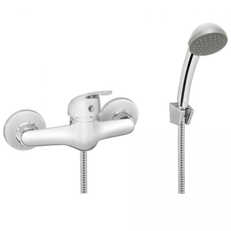 Mitris mitigeur de douche à levier unique, deux trous, avec accessoires