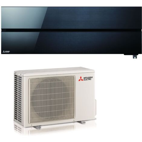 MITSUBISHI Climatizzatore Condizionatore Serie Kirigamine 12000 Btu Onyx Black