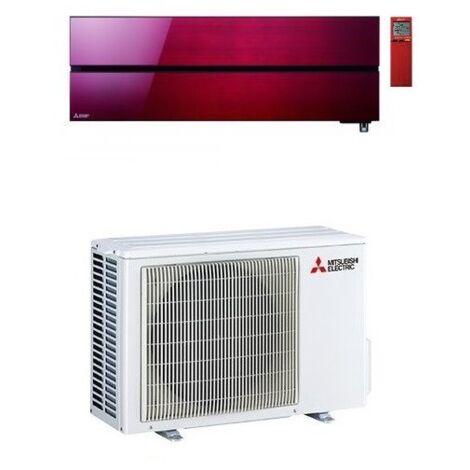 MITSUBISHI Climatizzatore Condizionatore Serie Kirigamine 18000 Btu Rosso