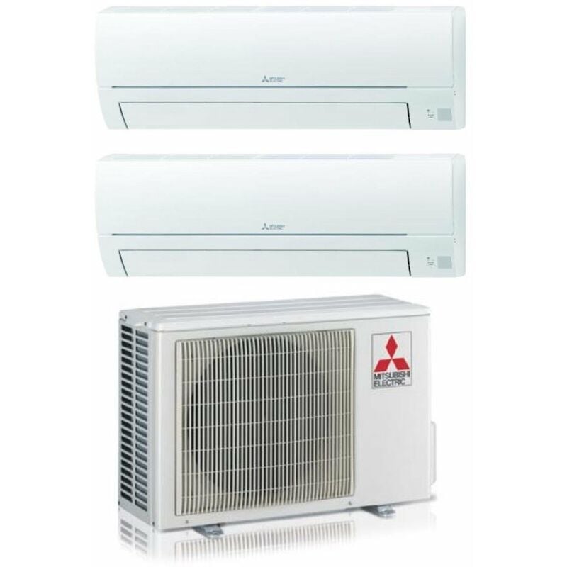 Climatiseur réversible Dual-Split mitsubishi MSZ-HR9000+12000 avec MXZ-2HA40VF R-32 Wi-Fi Optional 9+12