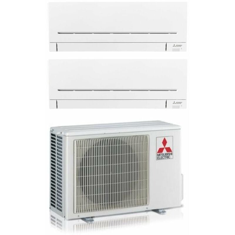 Mitsubishi - electric dual split inverter air conditioner series ap-vgk 7+7 avec mxz-2f42vf2 r-32 wi-fi integrated 7000+7000