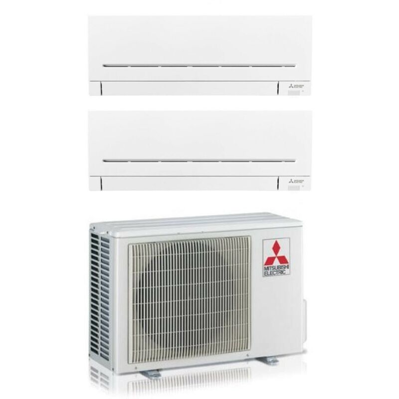 Electric dual split inverter air conditioner series ap-vgk 9+12 avec mxz-2f42vf2 r-32 wi-fi integrated 9000+12000 - Mitsubishi