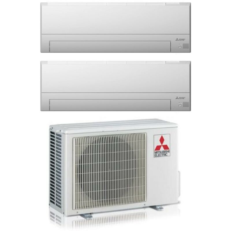 Mitsubishi - electric dual split inverter air conditioner series msz-bt 7+9 avec mxz-2f53vf r-32 wi-fi 7000+9000