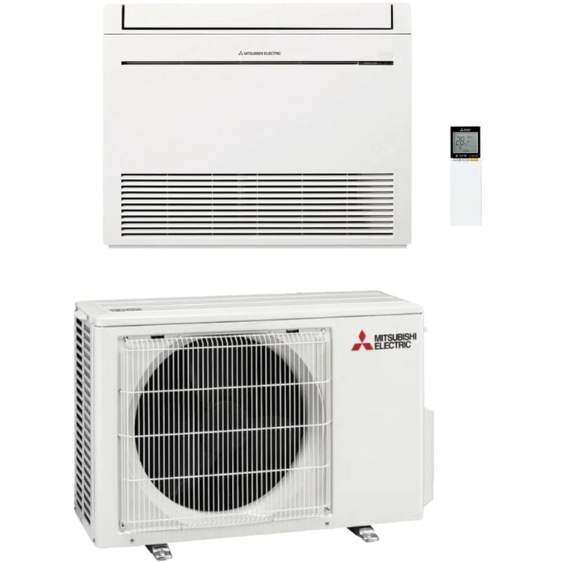 Rèversible Air Conditioner Floor Standing MFZ-KT25 9000 Btu Gas R-32 Wi-Fi Optional new - Mitsubishi Electric