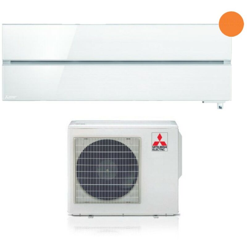 Rèversible Air Conditioner Series Kirigamine Style 9000 Btu MSZ-LN25VGV Pearl White R-32 Wi-Fi Integrated Class a++ - Mitsubishi Electric