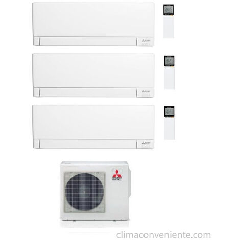 Mitsubishi Electric Klimaanlage Trial Split MXZ-3F68VF MSZ-AY25VGKP MSZ-AY25VGKP MSZ-AY25VGKP 9+9+9