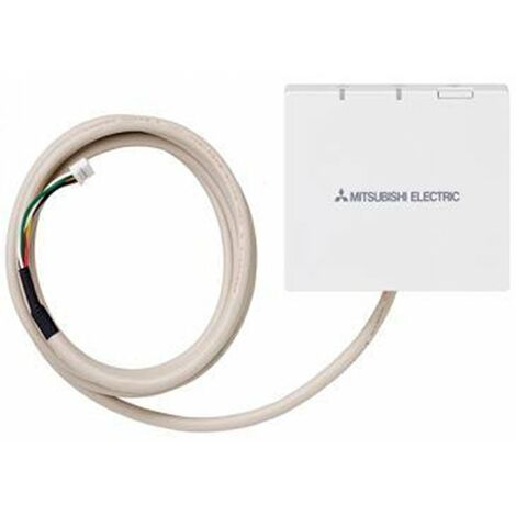 Mitsubishi Electric – Récepteur sans fil Ecodan PAR-WT50R-E – 2ème génération avec fonction deux zones – Compatible avec télécommande sans fil