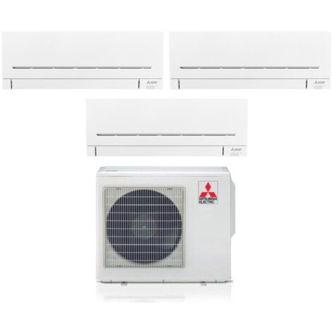 mitsubishi electric trial split inverter aire acondicionado ap-vgk serie 7+7+7 con mxz-3f68vf2 r-32 wi-fi integrado 7000+7000