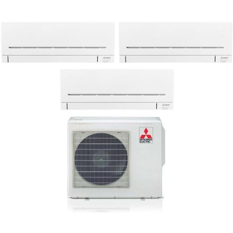 Mitsubishi Electric Trial Split Inverter Klimagerät Serie AP-VGK 7+7+7 mit MXZ-3F54VF2 R-32 Wi-Fi Integrated 7000+7000