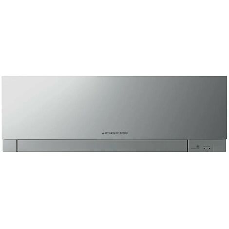 Mitsubishi Electric - Unità interna 9.000 btu condizionatore inverter MSZ-EF con gas R32 - Modello: Kirigamine - Colore: Silver (N.B. Solo unità interna)