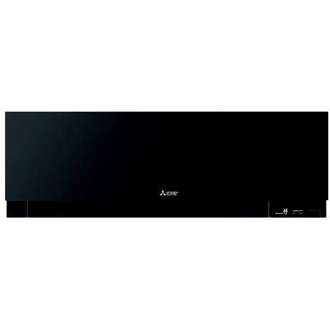 Mitsubishi Electric - Unità interna 9.000 condizionatore inverter MSZ-EF con gas R410 - Modello: Kirigamine Zen - Colore: Nero (N.B. Solo unità interna)