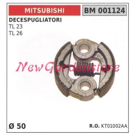 MITSUBISHI embrayage complet MITSUBISHI moteur débroussailleuse TL 23 26 Ø 50 001124
