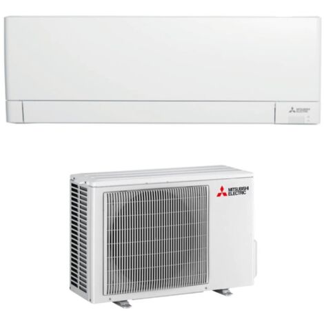Mitsubishi KIT MSZ-AY25VGKP Climatizzatore Mono Split 9000 BTU Classe A+++-A++ Wifi R32 Bianco