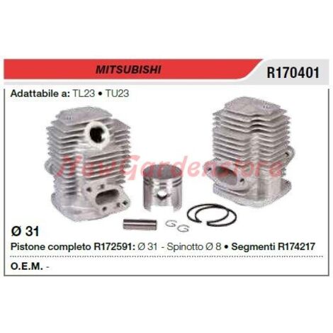 MITSUBISHI taille-haie TL23 TU23 piston cylindre R170401
