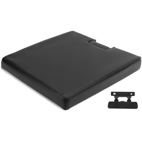 Mittelkonsolenverkleidung mit Verschluss 20864154 aus PU-Leder und ABS für Chevrolet Avalanche/Silverado/Tahoe und GMC Sierra/Yukon (2007-2014)