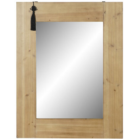 Mittelspiegel FIR 70x2x90 natürlicher orientaler FIR MDF Material Farbspiegel Spiegel Familie Details